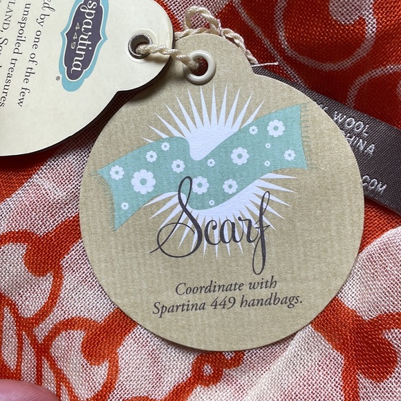 BNWT Spartina 449 - 100% wool scarf - Picture 6 of 11